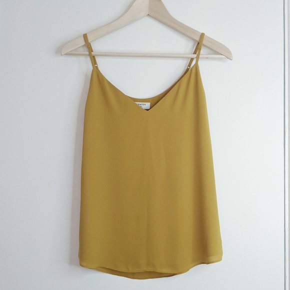 Aritzia Babaton Everly yellow camisole - Picture 2 of 4